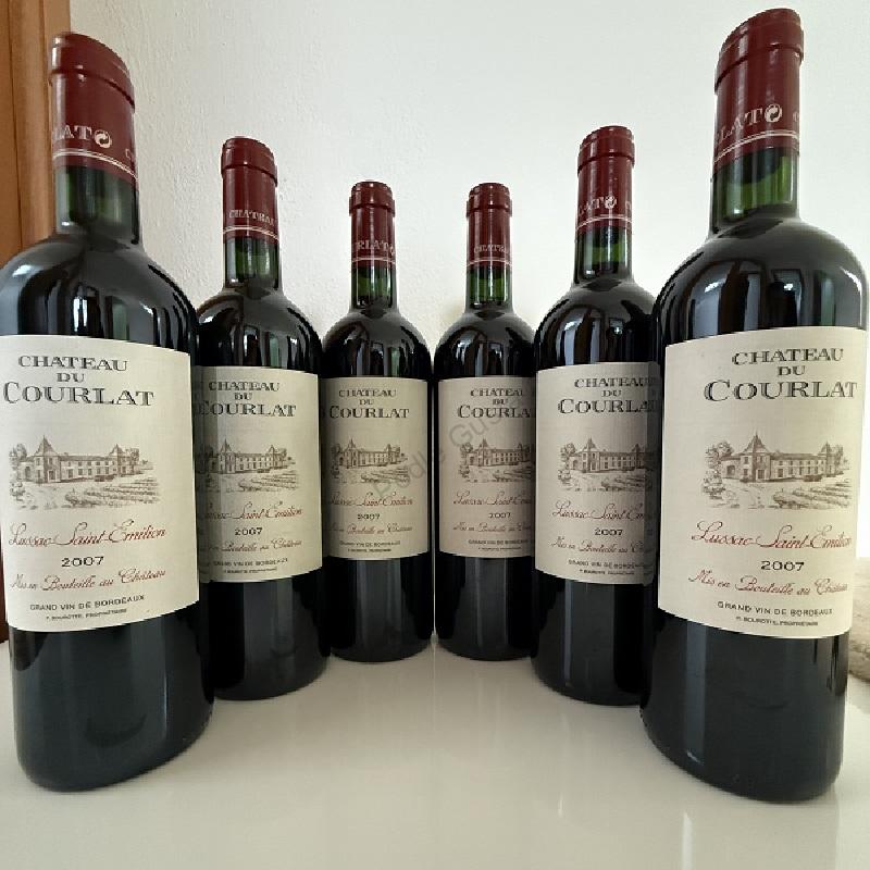 6 ks víno Bordeaux VÍNO BORDEAUX COURLAT - SLEVA